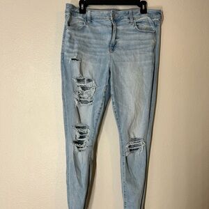 American Eagle Outfitters Light Wash Women's Jeans